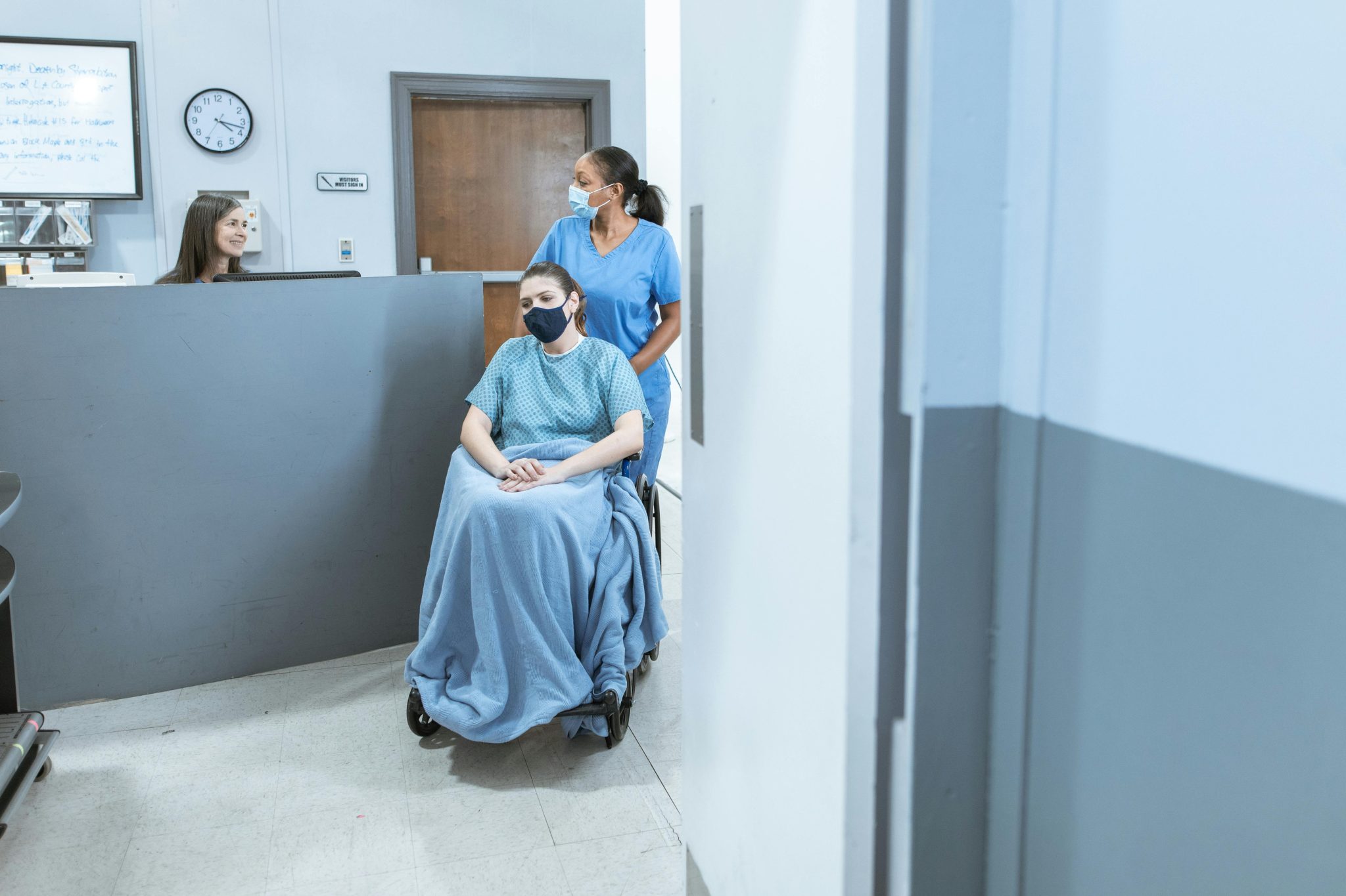 Hospital to home discharge